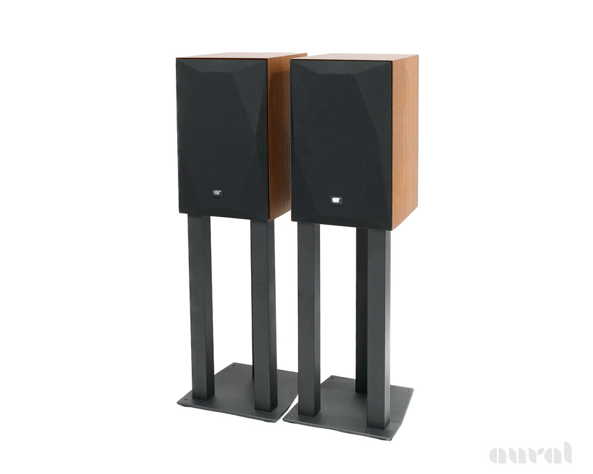 MoFi Sourcepoint 8 // Demo / Bookshelf Speakers / Walnut / With Stands