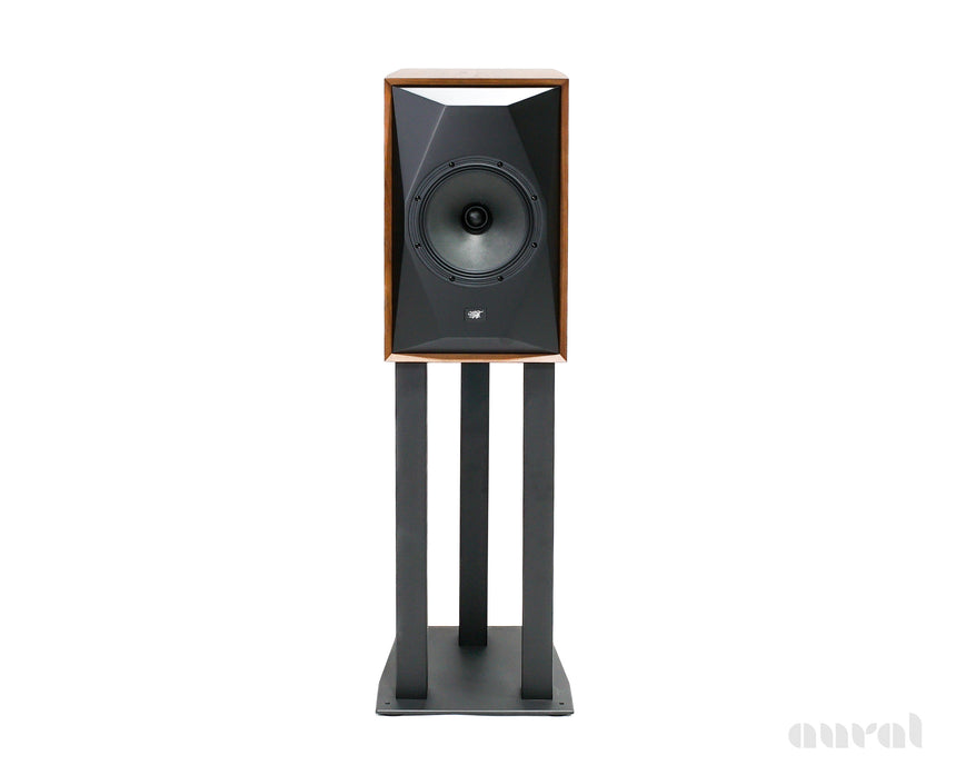 MoFi Sourcepoint 8 // Demo / Bookshelf Speakers / Walnut / With Stands