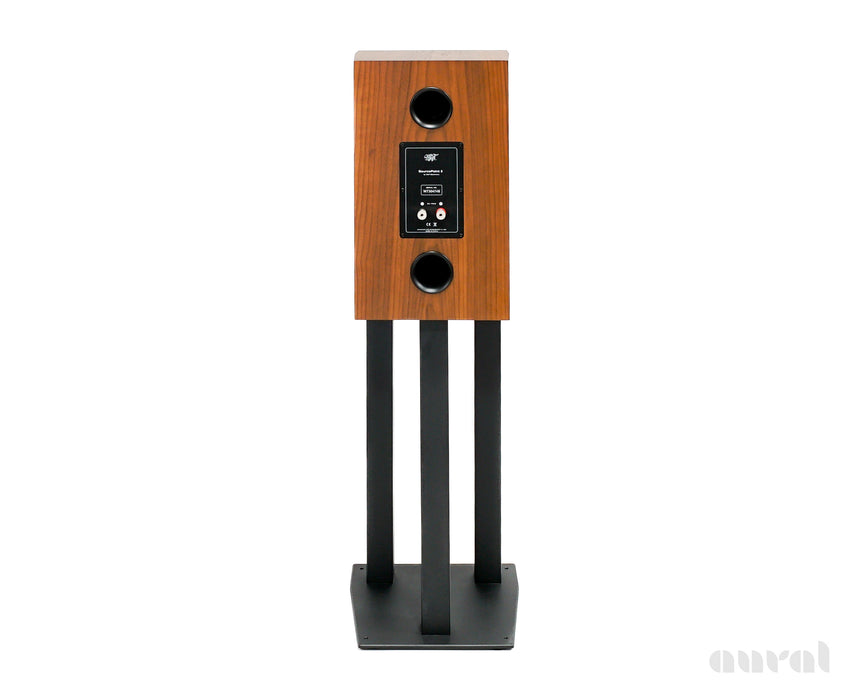 MoFi Sourcepoint 8 // Demo / Bookshelf Speakers / Walnut / With Stands