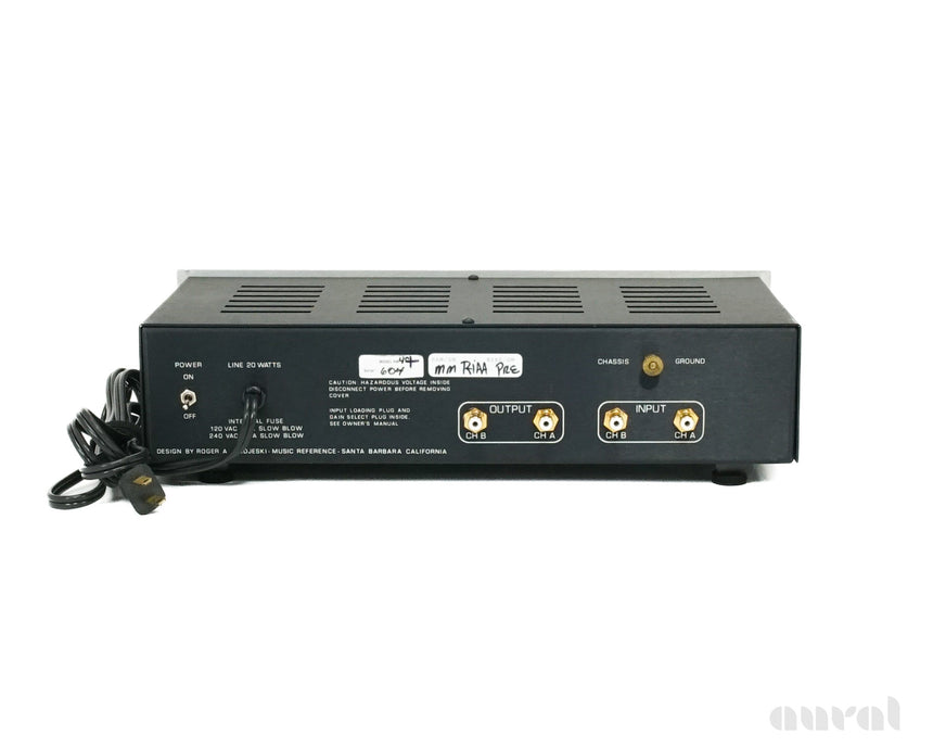 Music Reference RM-4+ // Vintage / Tube MM Phono Preamplifier (604)