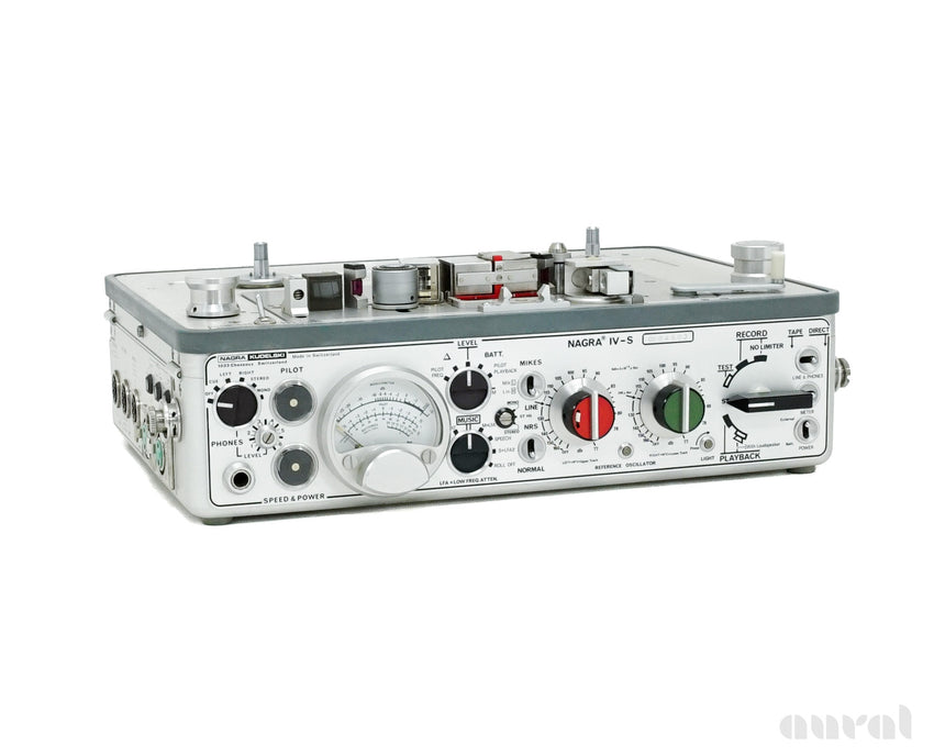 Nagra IV-S // Vintage / Analog 2 Track Tape Recorder / Reel to Reel / For Repair (0604603)
