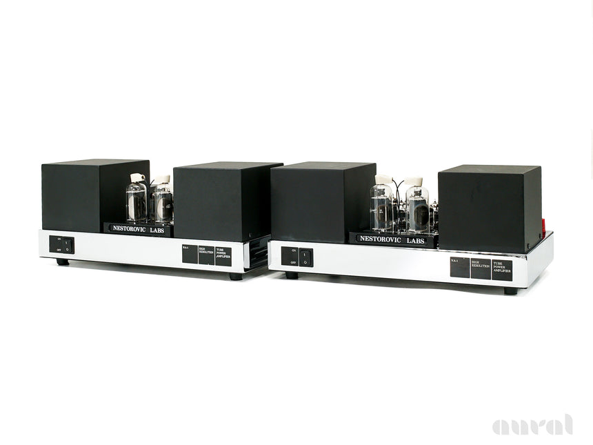 Nestorovic Labs Alpha-1 (NA-1) // Vintage / Tube Amplifier Monoblocks / 150wpc (A000174-175)