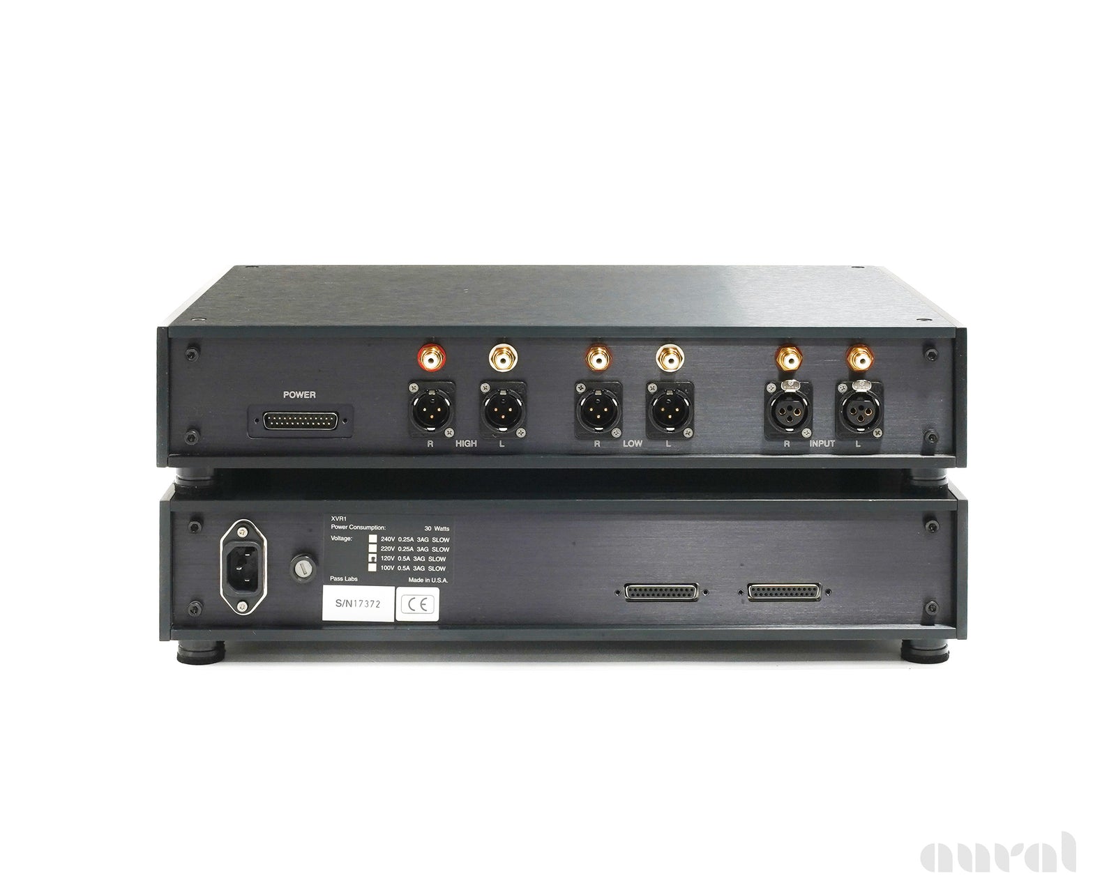 Pass Labs XVR1 // Preowned Active Crossover / 2 Way – AURAL HiFi