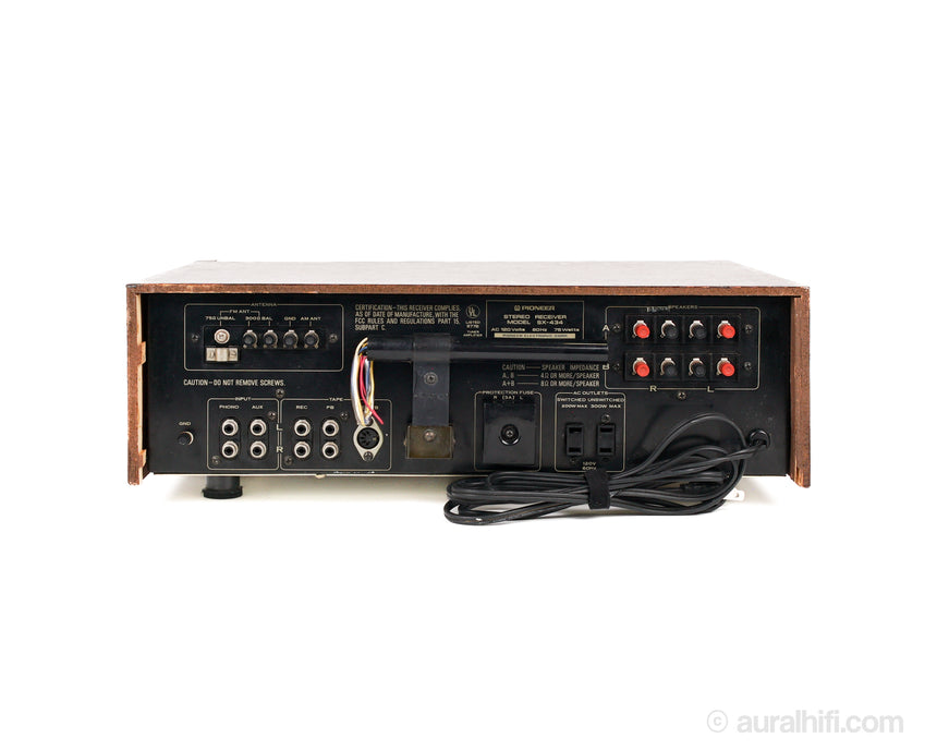 Vintage / Pioneer SX-434 // Solid-State Receiver / Recapped