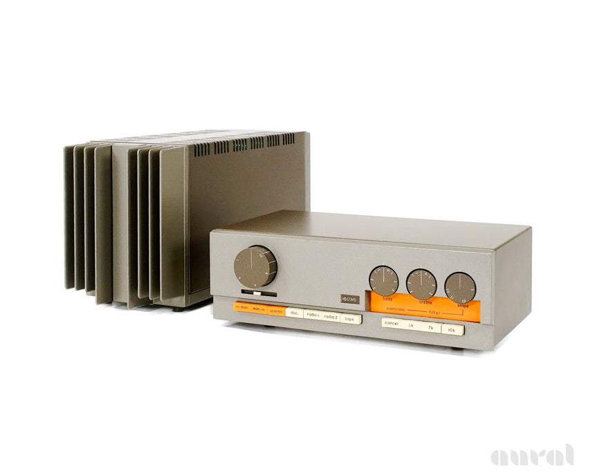 Quad 33 Preamp and 303 Amplifier // Vintage Stereo combo