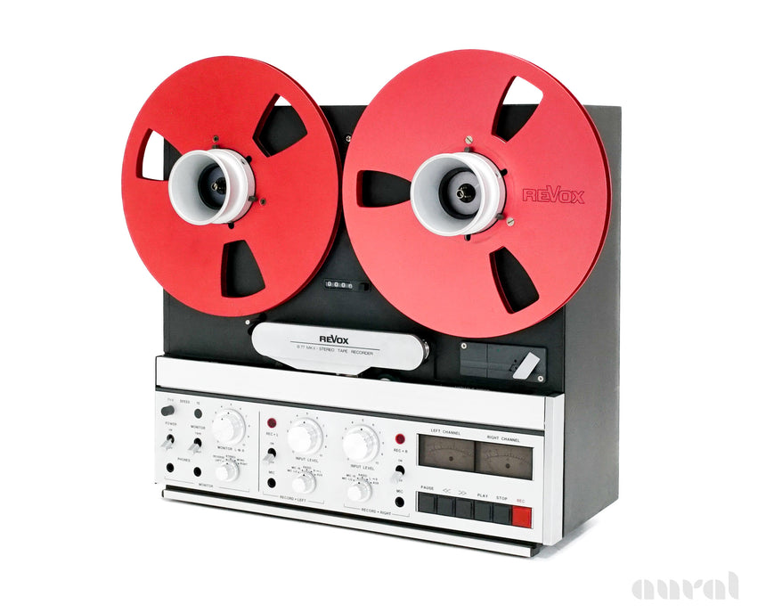 Revox B77 MkII // Vintage / 2-Track Reel to Reel Tape Player / with Original Box / Serviced