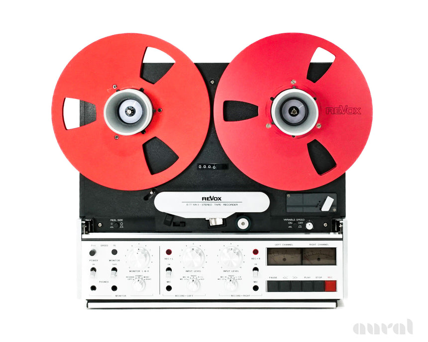 Revox B77 MkII // Vintage / 2-Track Reel to Reel Tape Player / with Original Box / Serviced