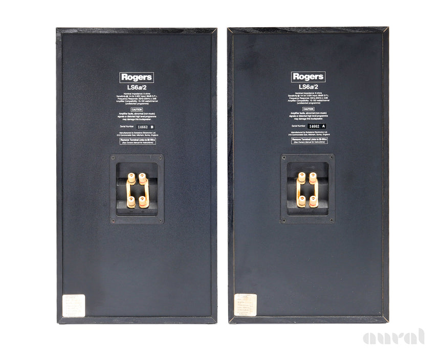 Rogers LS6a/2 // Vintage / British Bookshelf Speakers