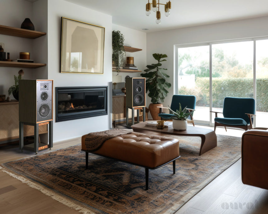 Wharfedale Super Linton // New / Heritage Speakers / With Matching Stands