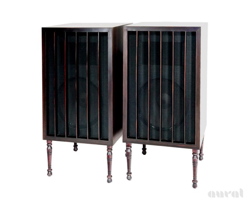 Shindo Laboratory 753 // Field Coil Speakers / Macassar Ebony / Exceedingly Rare