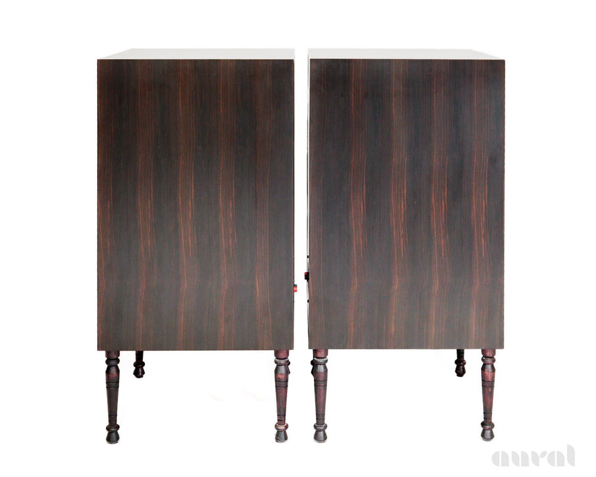 Shindo Laboratory 753 // Field Coil Speakers / Macassar Ebony / Exceedingly Rare