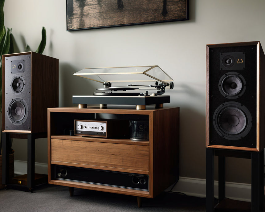 Wharfedale Super Linton // New / Heritage Speakers / With Matching Stands