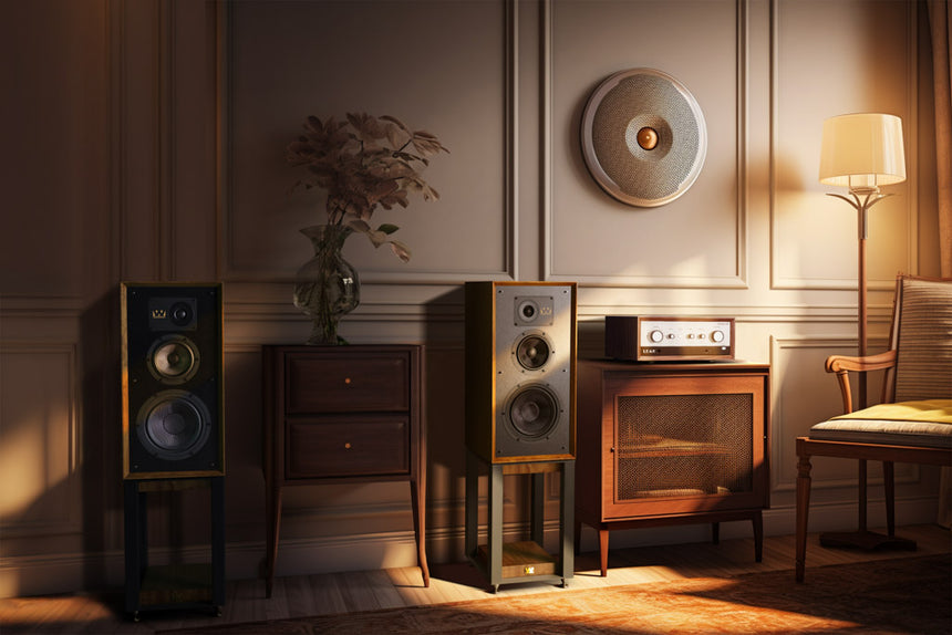 Wharfedale Super Linton // New / Heritage Speakers / With Matching Stands