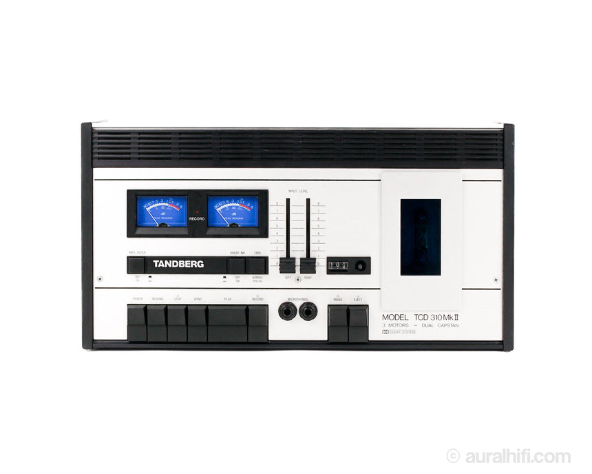 Vintage / Tandberg TCD 310 MKII // Cassette Player / Professionally Serviced