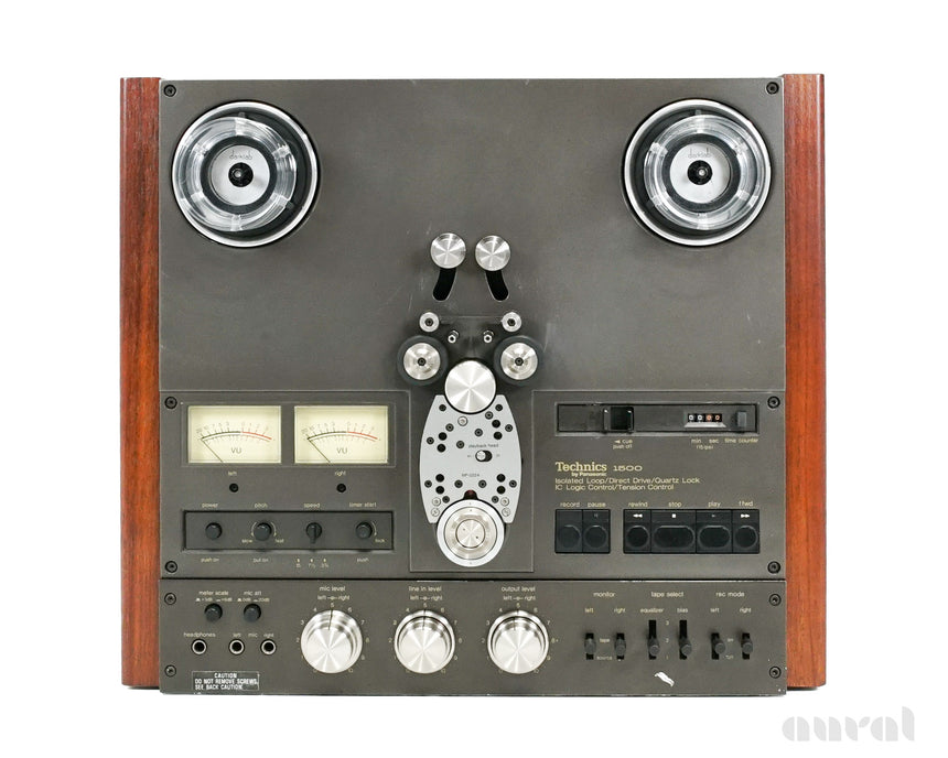 Technics RS-1500US // Vintage / 2-Track Reel to Reel / Completely Overhauled