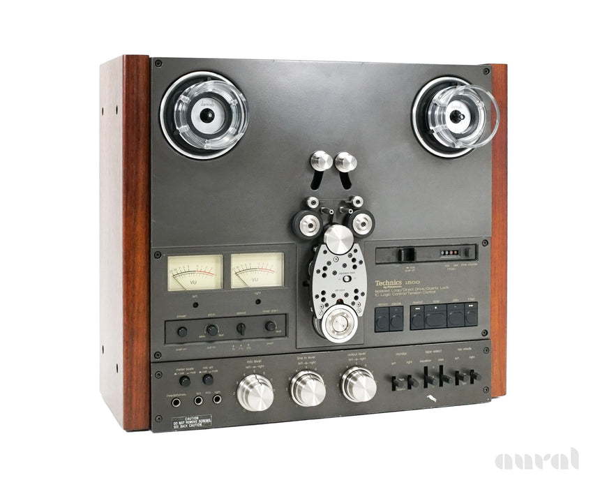 Technics RS-1500US // Vintage / 2-Track Reel to Reel / Completely Overhauled