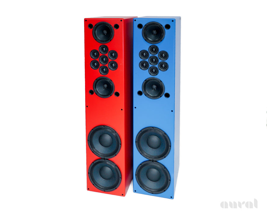 Tekton Double Impact // Preowned / Floorstanding Loudspeakers / Red and Blue