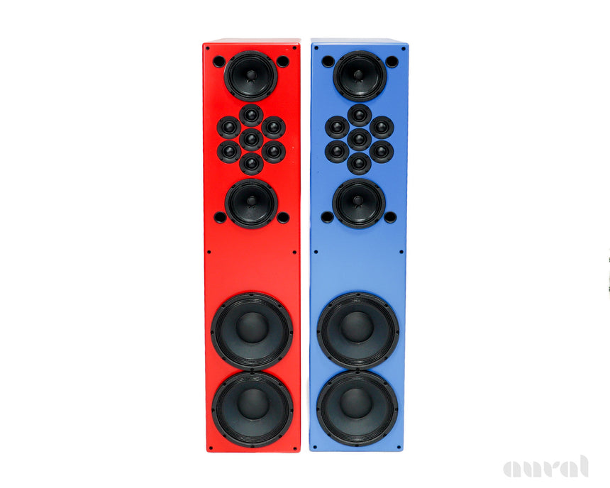 Tekton Double Impact // Preowned / Floorstanding Loudspeakers / Red and Blue