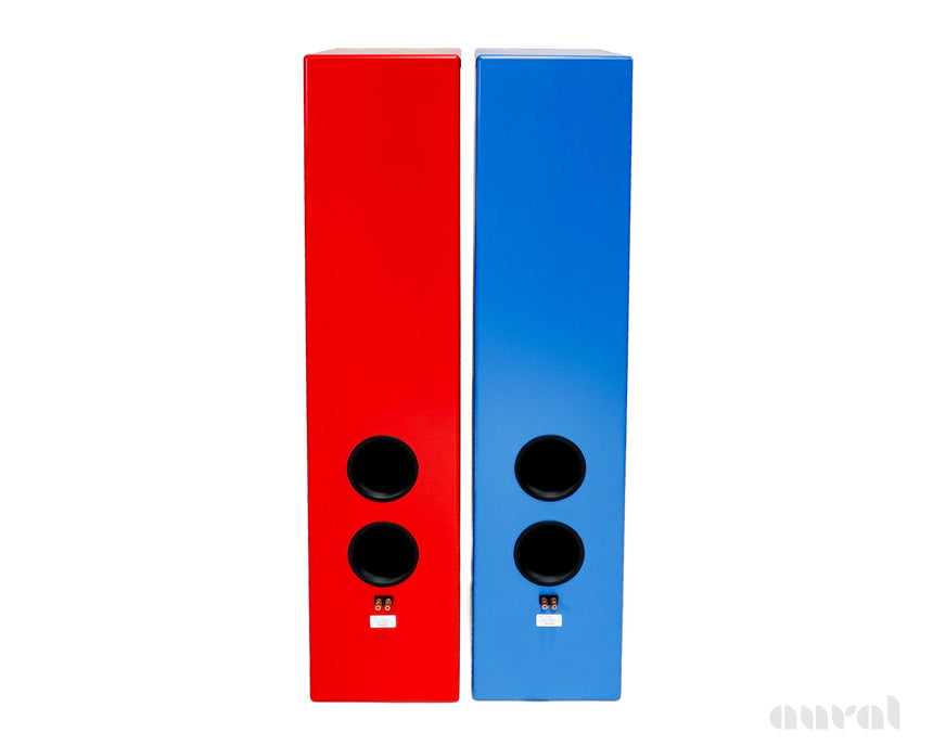 Tekton Double Impact // Preowned / Floorstanding Loudspeakers / Red and Blue