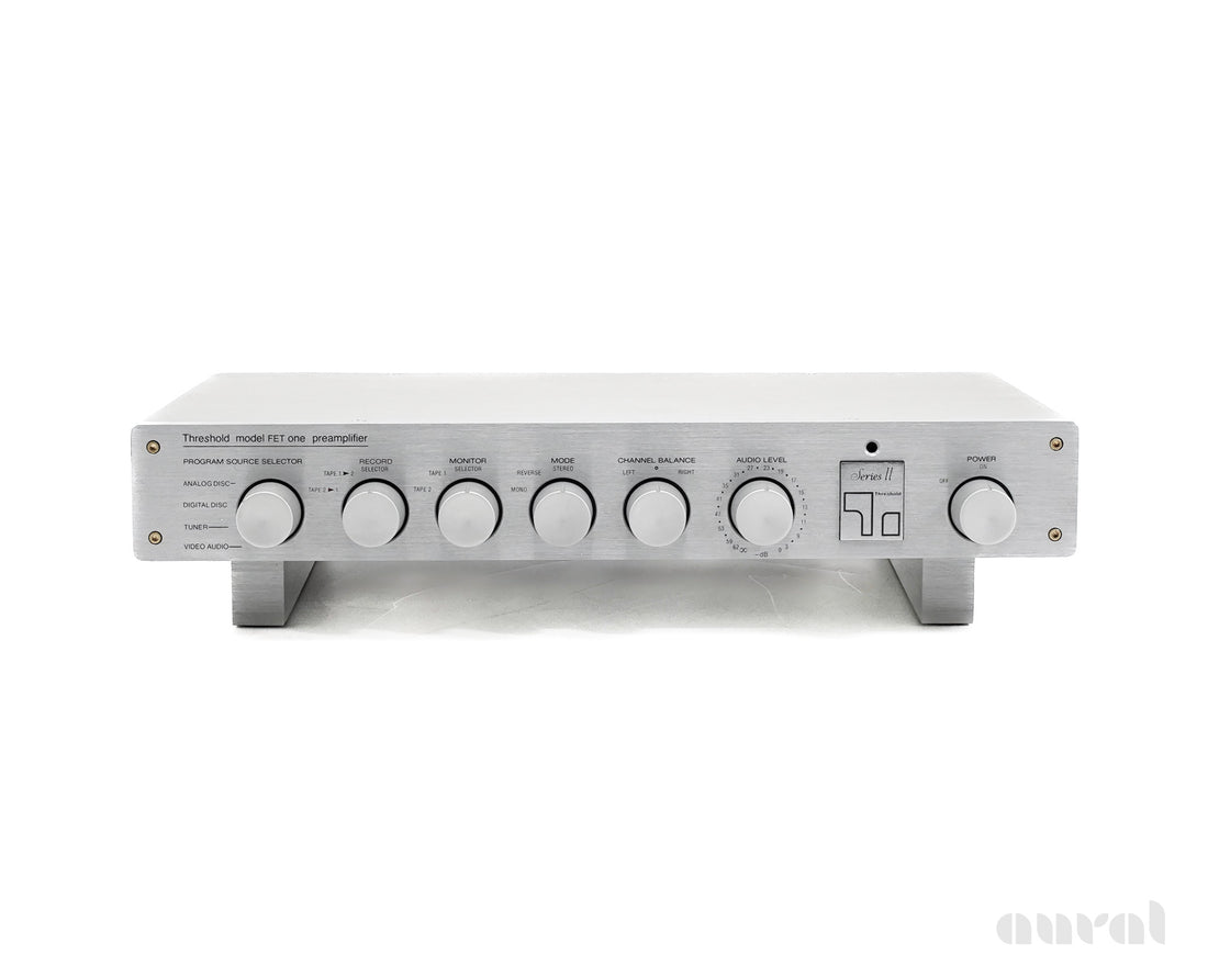 Threshold Fet One Series II // Vintage / Solid-State Preamplifier / MM ...