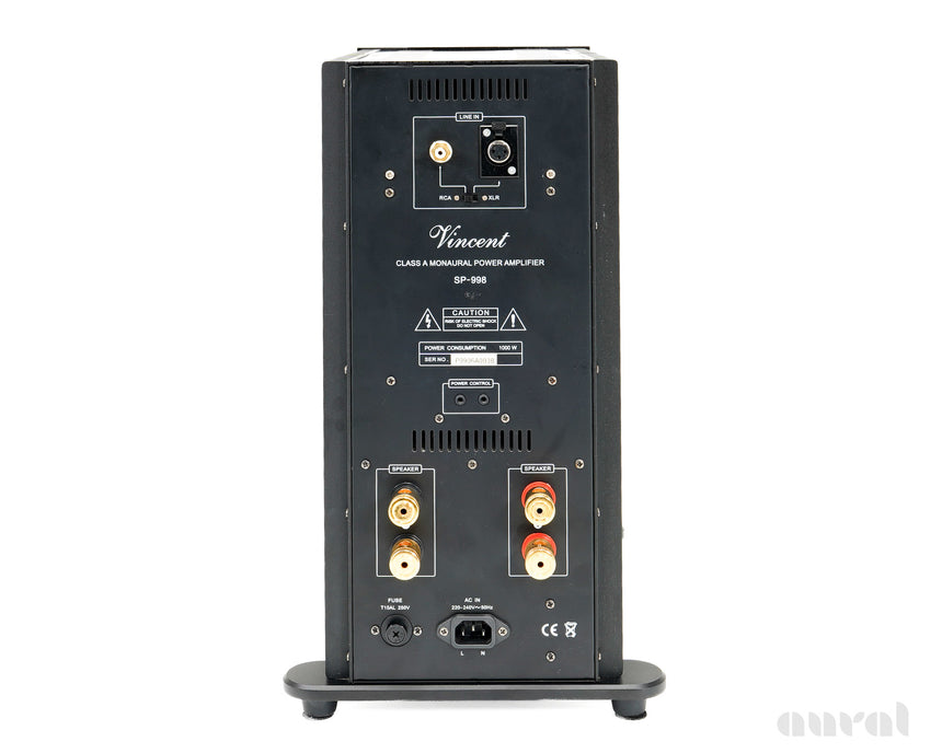 Vincent Jade SP-998 // Preowned / Solid State Monoblock Amplifiers / 300wpc