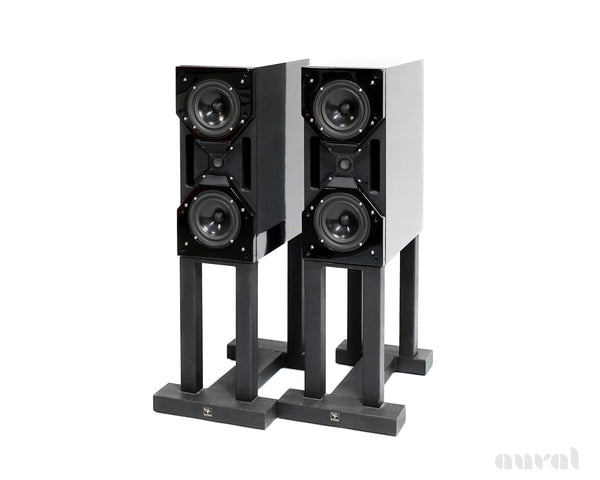 Wilson Cub S1 // Preowned Bookshelf Speakers / Sound Anchors Stands / Diamond Black  			