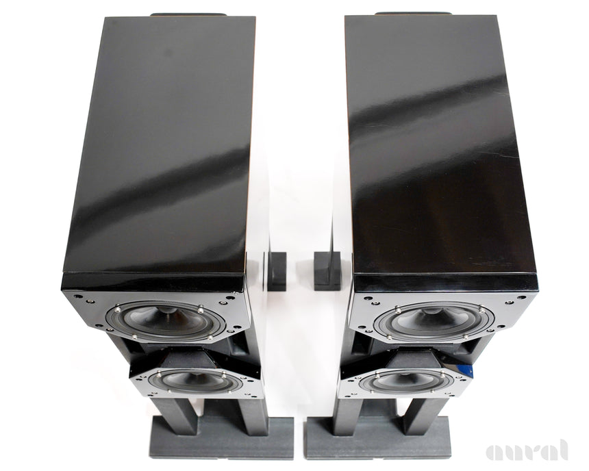 Wilson Cub S1 // Preowned Bookshelf Speakers / Sound Anchors Stands / Diamond Black