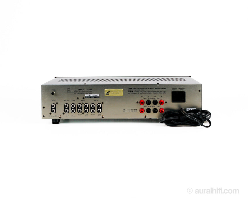 Vintage Luxman  L-400 //  Integrated Amplifier