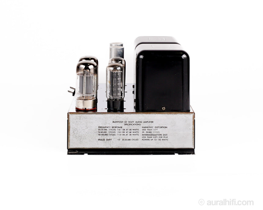 Vintage McIntosh  MC60 //  Tube Amplifier Monoblock
