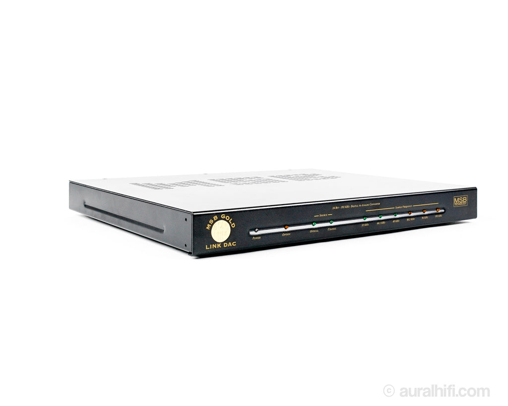 Msb Gold Link DAC III // DAC / With Power Adapter – AURAL HiFi