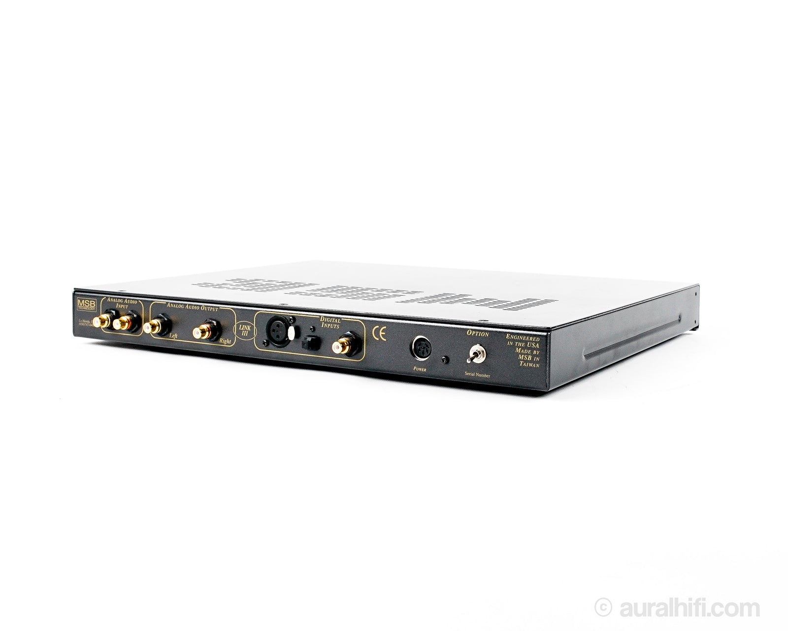 Msb Gold Link DAC III // DAC / With Power Adapter – AURAL HiFi