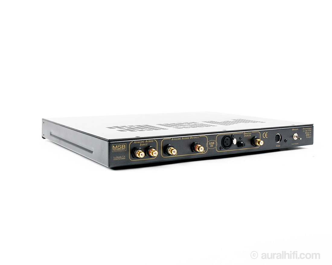 Msb Gold Link DAC III // DAC / With Power Adapter – AURAL HiFi