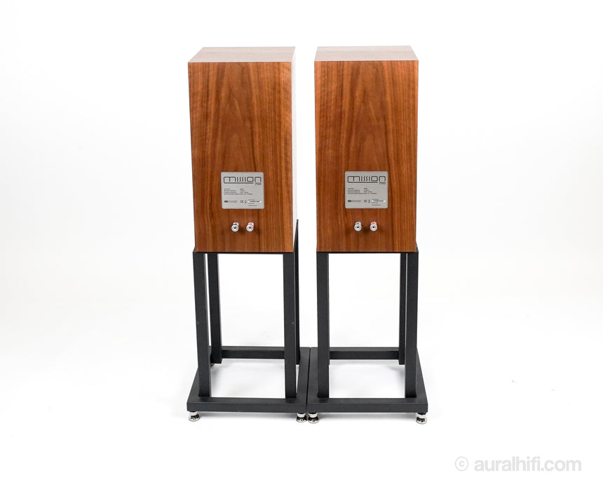 New / Mission  700 //  Speakers / Walnut   / With Stands