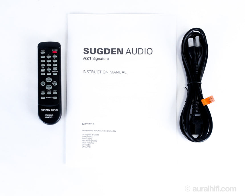 New / Sugden  Signature A21 //  Integrated Amplifier / Pure Class A