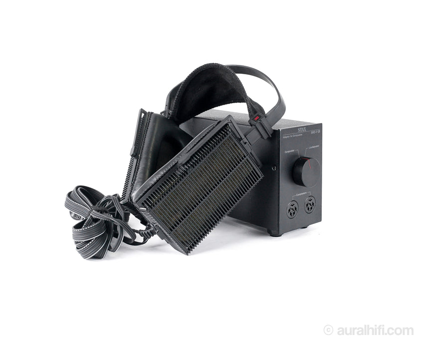 Stax SR Lambda / SRD-7SB // Audiophile Headphones With Amplifier 