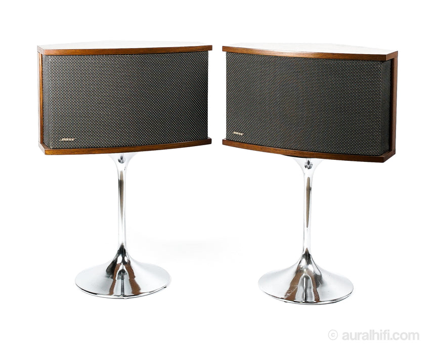 Vintage Bose 901 Series VI // Direct/Reflecting Speakers / Chrome Stands
