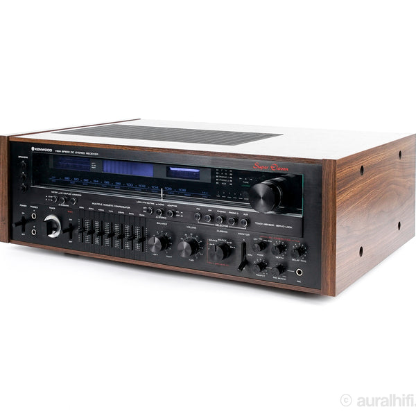 レアKENWOOD ケンウッド日本製オーディオラックSRV-600 中古 Vintage Kenwood Super Eleven // Solid-State Receiver / Restored