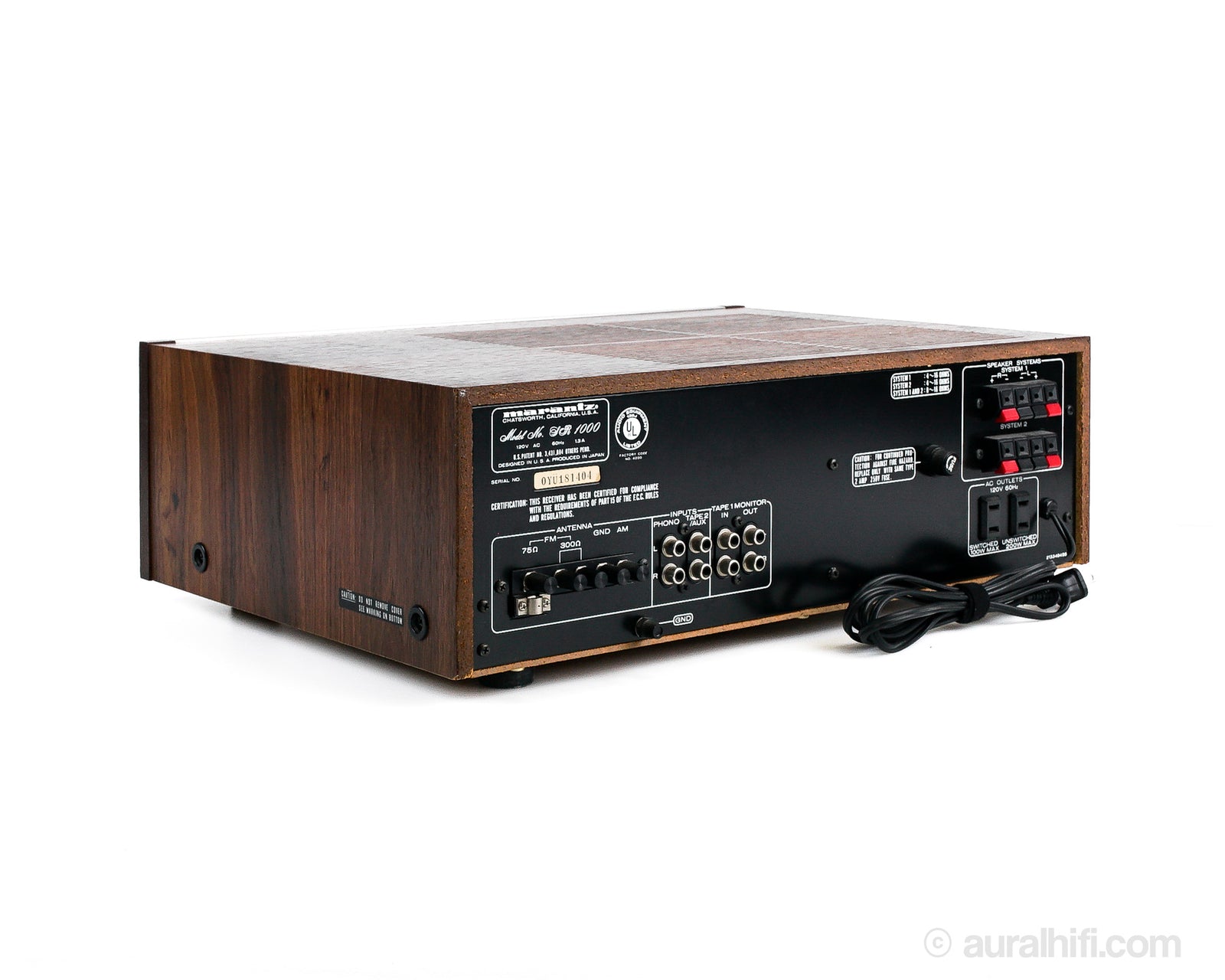 Vintage Marantz SR 1000 // Solid-State Receiver / Fully Serviced / Led ...