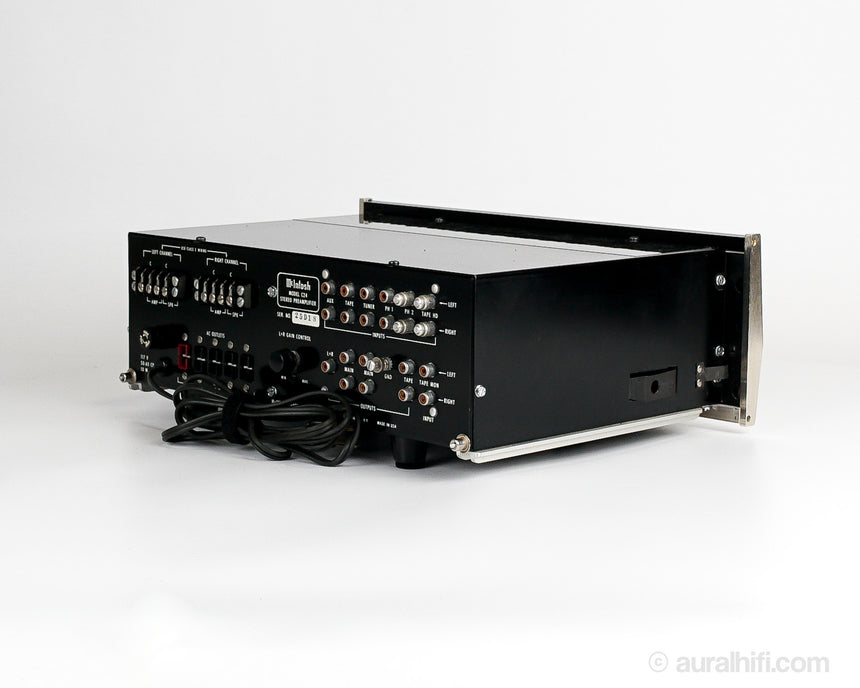 AMPLIFICATEUR INTÉGRÉ VINTAGE Mcintosh MA6200 d'occasion équilibré AMPLIFICATEUR INTÉGRÉ VINTAGE Mcintosh MA6200 d'occasion équilibré
