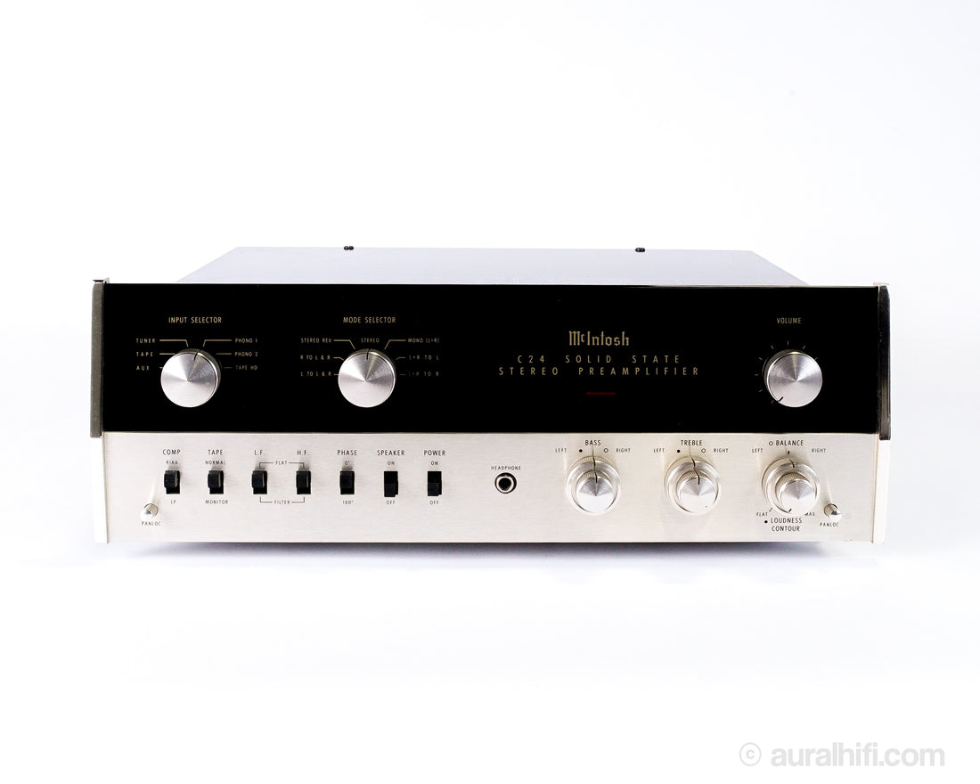 Vintage Mcintosh C24 // SolidState Preamplifier AURAL HiFi