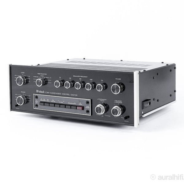 Vintage Mcintosh C34V // Solid-State Preamplifier / Restored – AURAL HiFi