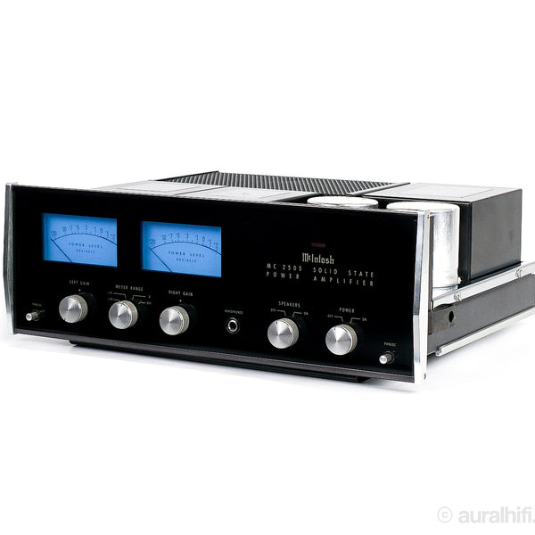 McIntosh MC2505 パワーアンプ 本体 Vintage Mcintosh MC2505 // Solid-State Amplifier / Professionally