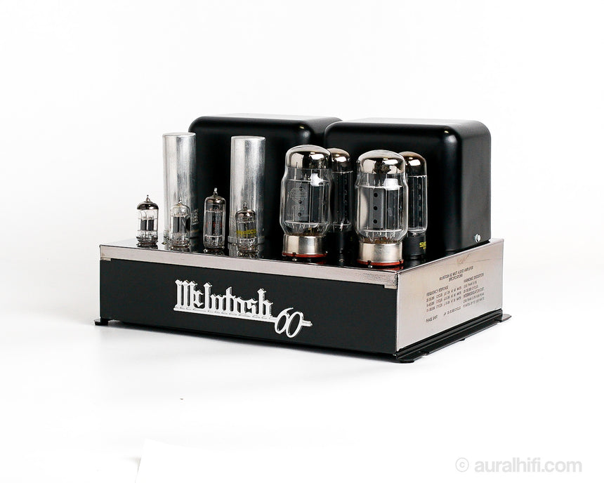 Vintage McIntosh MC60 // Tube Amplifier Monoblocks / Completely Rebuilt