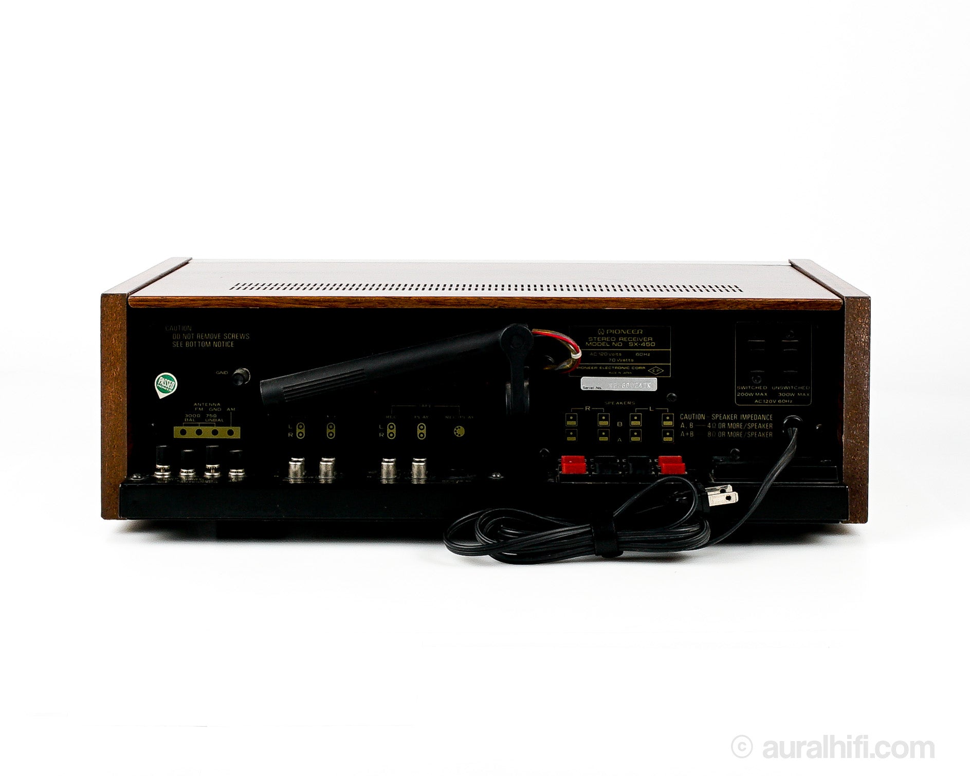 Récepteur Stéréo Vintage Pioneer SX-450 – Pour Pièces Ou Réparation