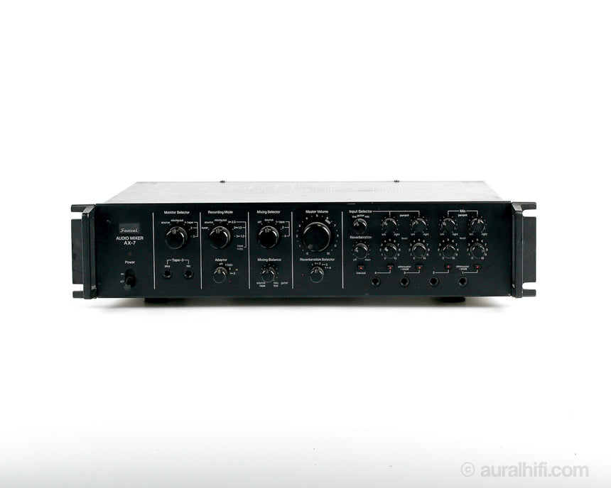 Vintage Sansui AX-7 // Audio Mixer / Professionally Serviced