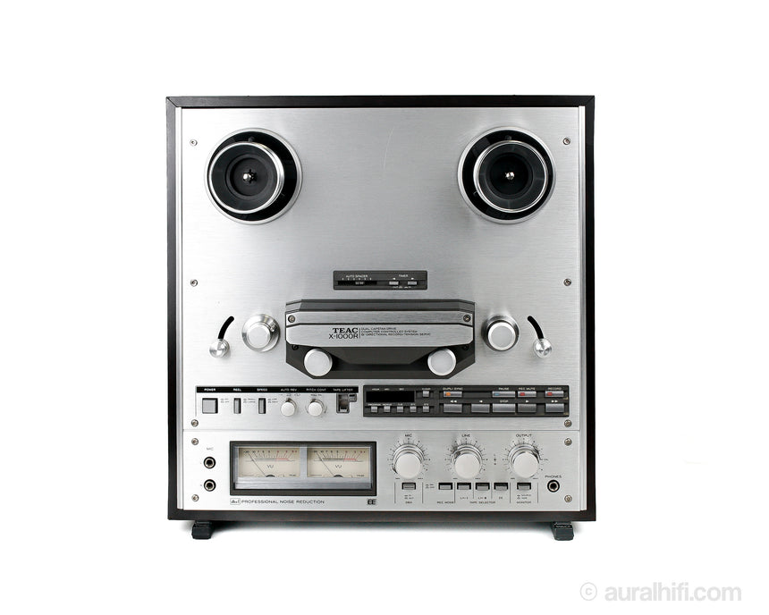 Vintage Teac X-1000R // Reel to Reel // Professionally Serviced / Cabinet Refinished