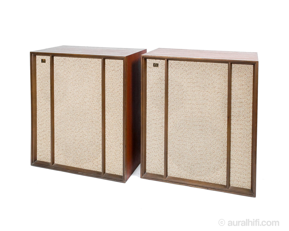 Vintage Wharfedale W70D // Speakers / Oiled Teak – AURAL HiFi