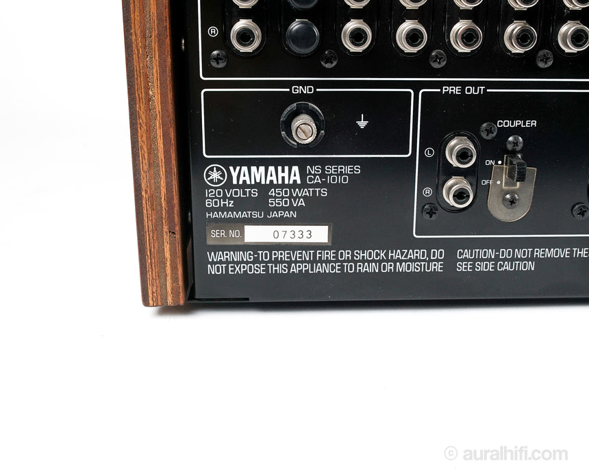 Vintage Yamaha CA-1010 // Solid-State Receiver
