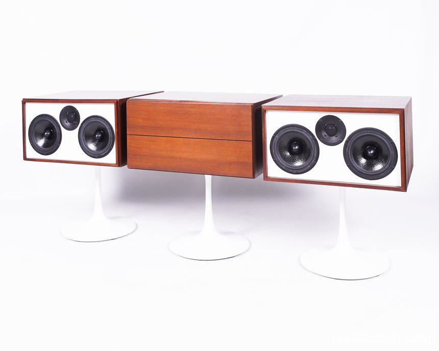 Aural Twenty Plus // Mid-Century Modern Streaming Stereo Console / Custom Restoration