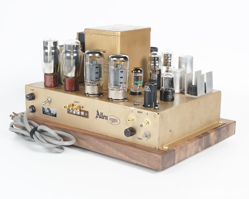 Allen Organ 90 // Monoblock Tube Amplifiers